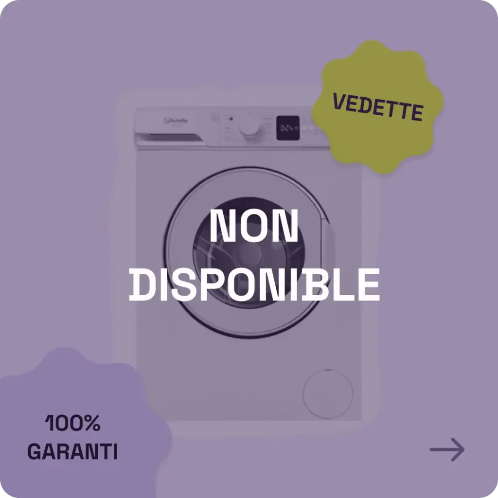 Lave-Linge 10kg Vedette (Abonnement)