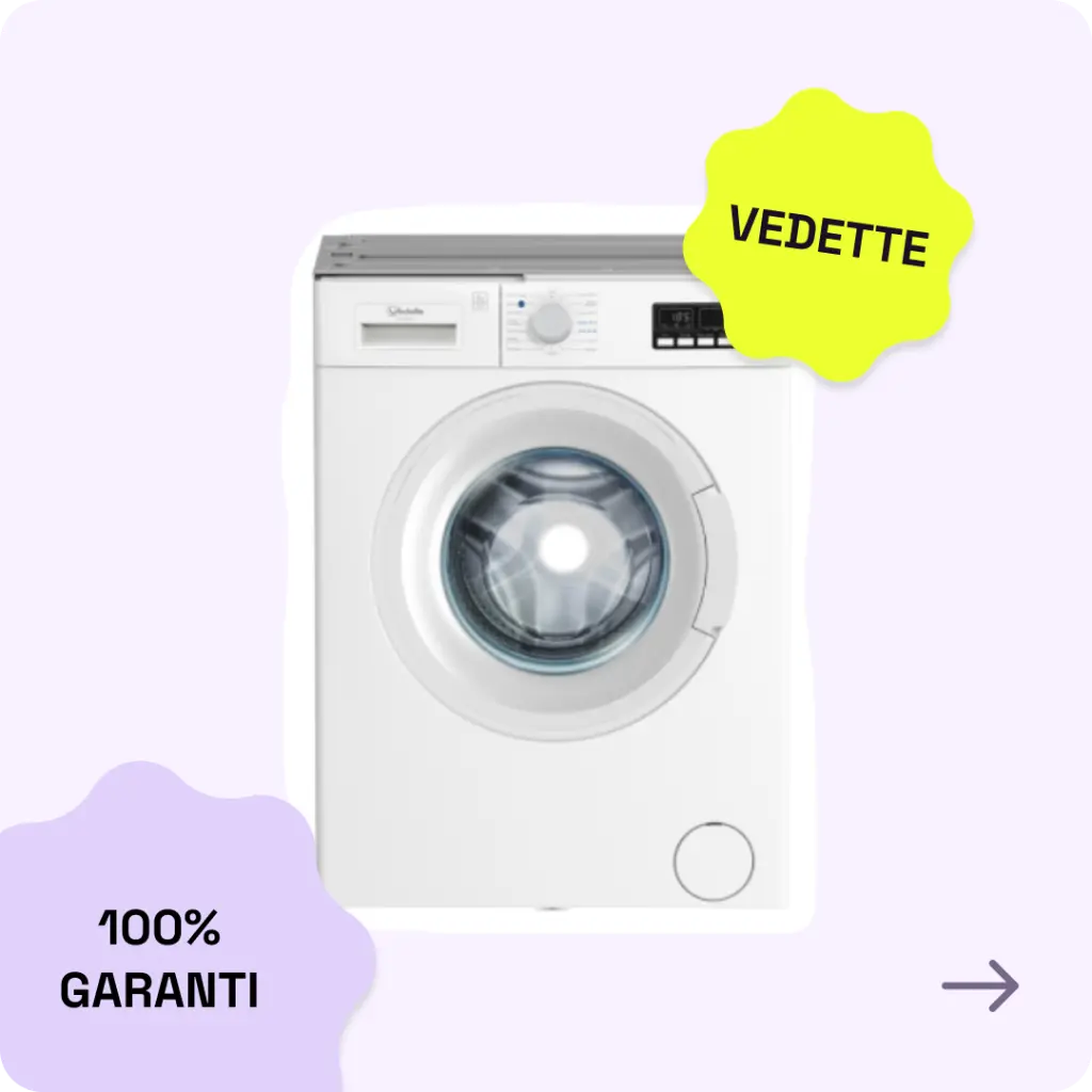 Lave-Linge 8kg Vedette (Abonnement)