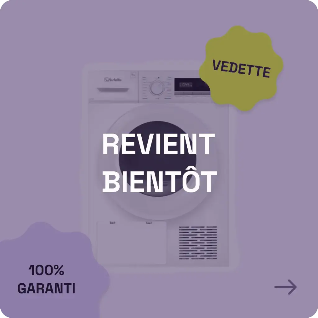 Sèche Linge 8kg Vedette (Abonnement)