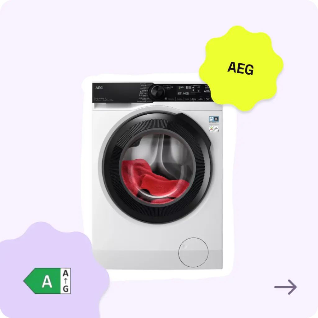 Lave-Linge frontal 9kg AEG (Abonnement)