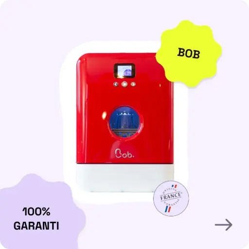 Lave-vaisselle BOB Rouge (Abonnement)