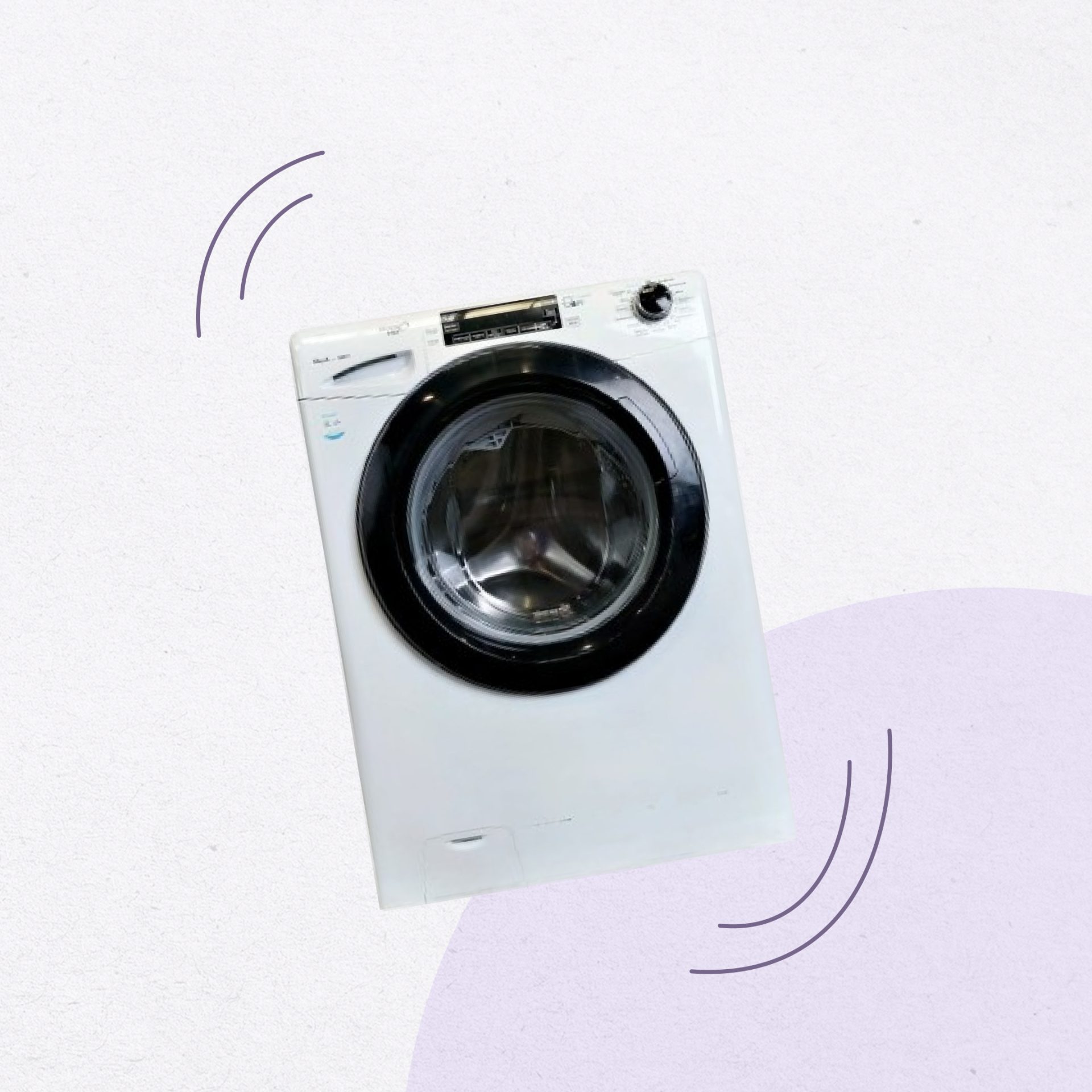 Lave-linge Hublot 13 kg CANDY GVF1413LHB3/1-47