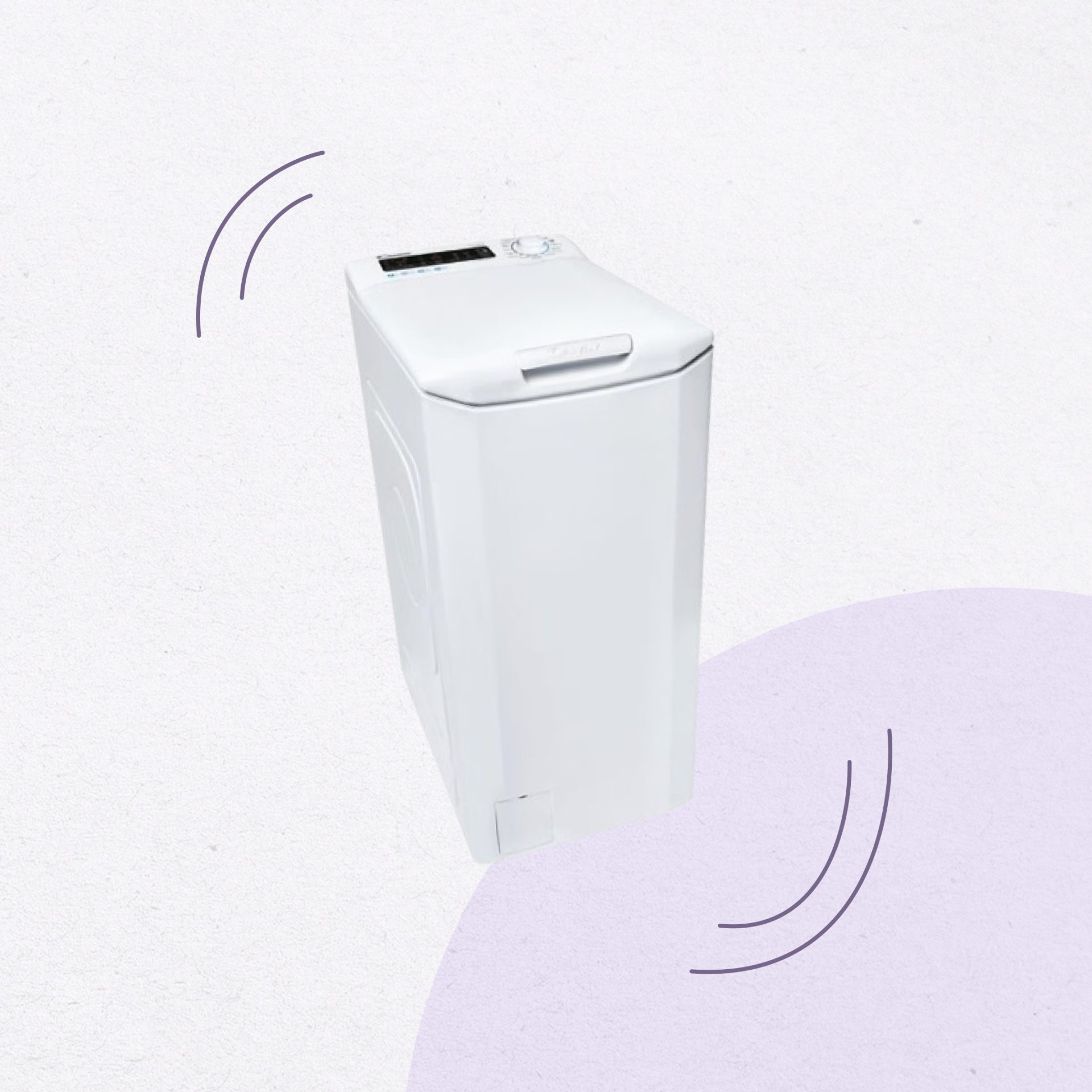 Lave-linge Top 7 kg Candy CSTG27TMVE/1-47