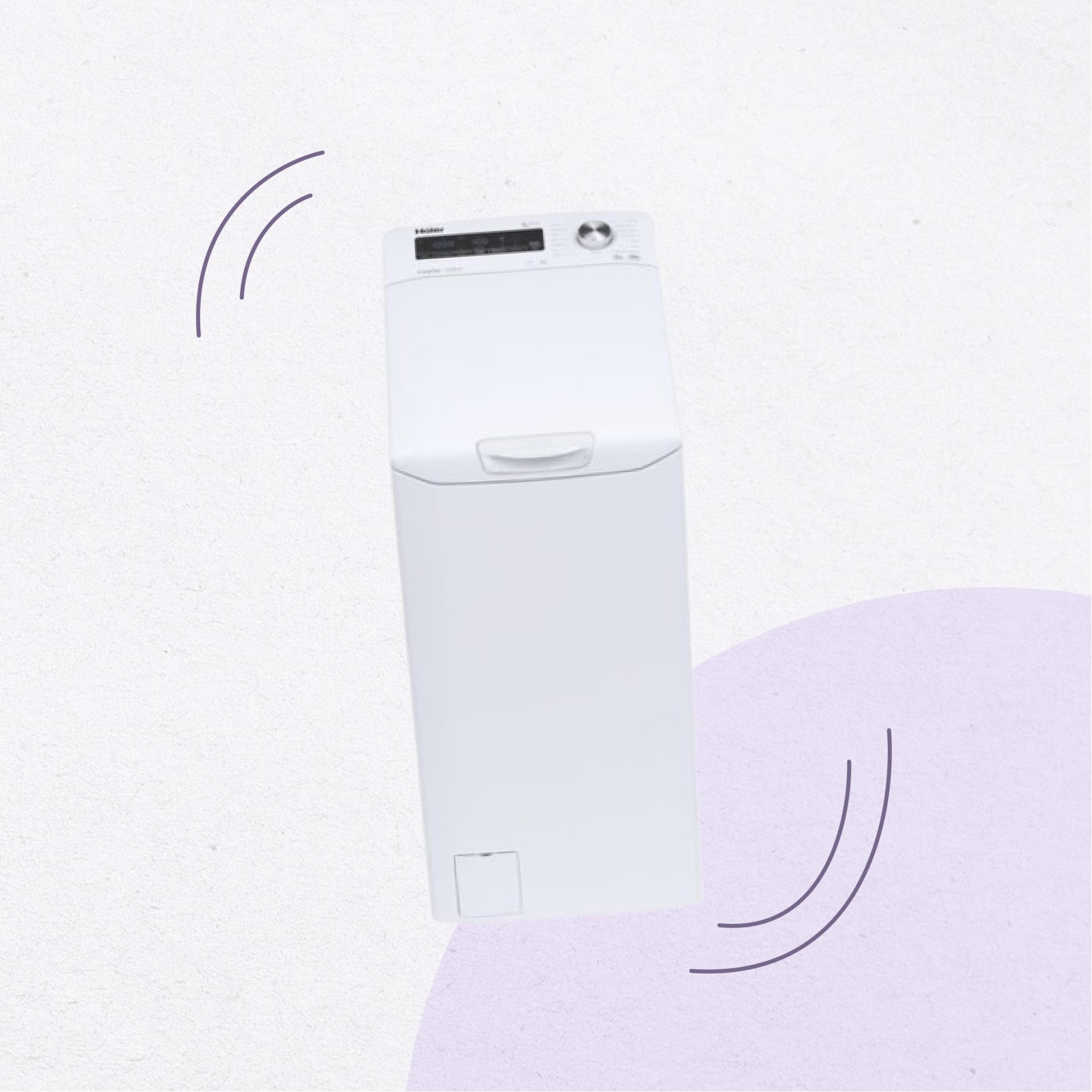 Lave-linge Top 6 kg Haier RTXG26TME/1-47