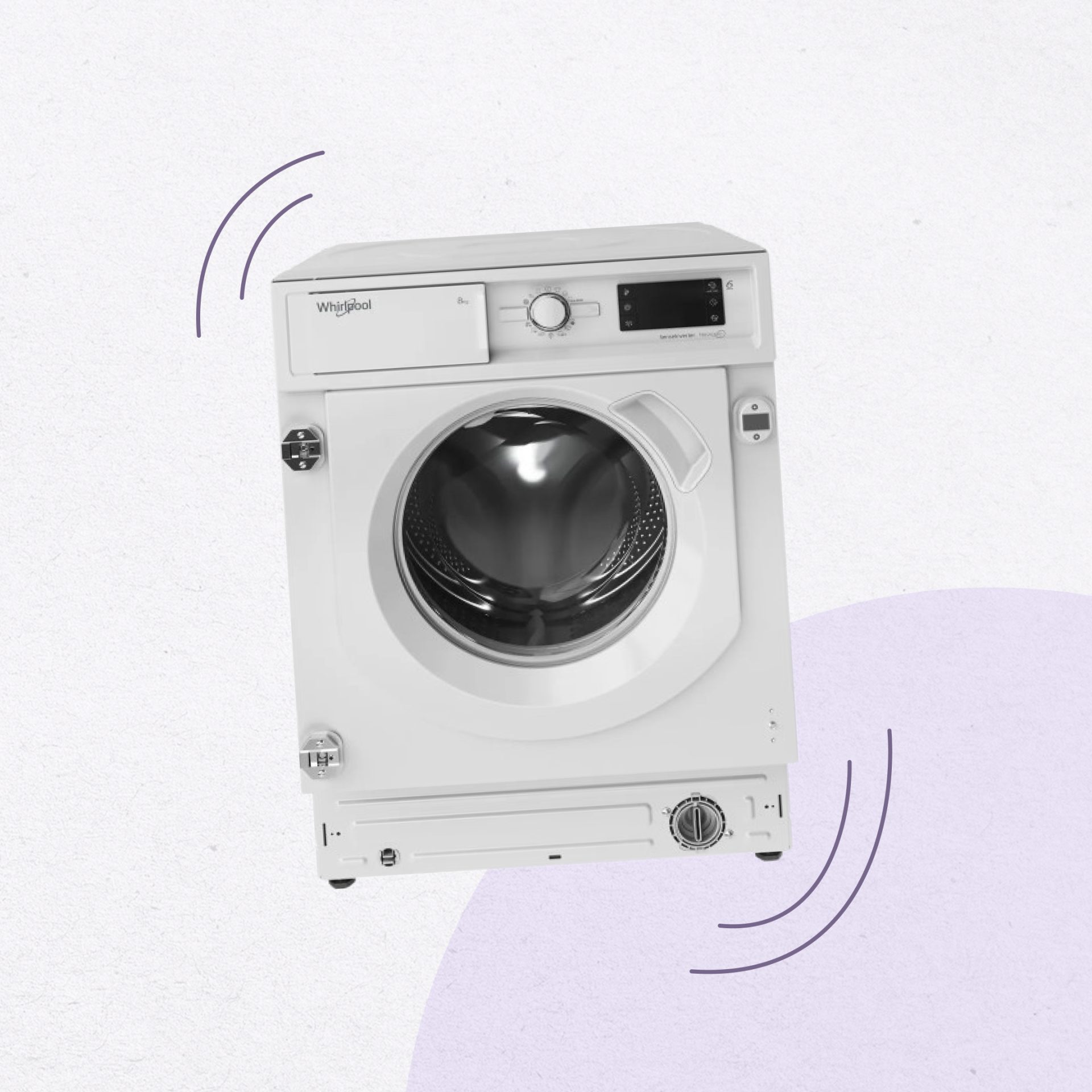 Lave-linge Hublot 8 kg Whirlpool BIWMWG81485EU