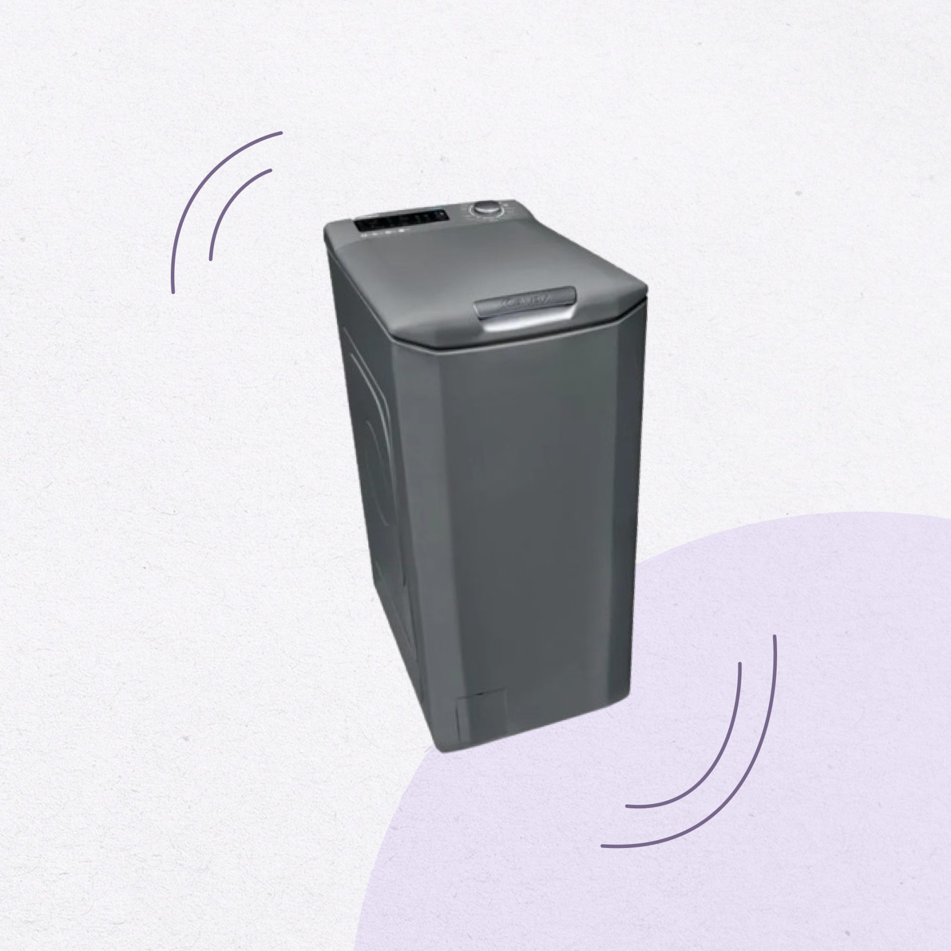 Lave-linge Top 8 kg Candy CSTSG 48TMVRE-47