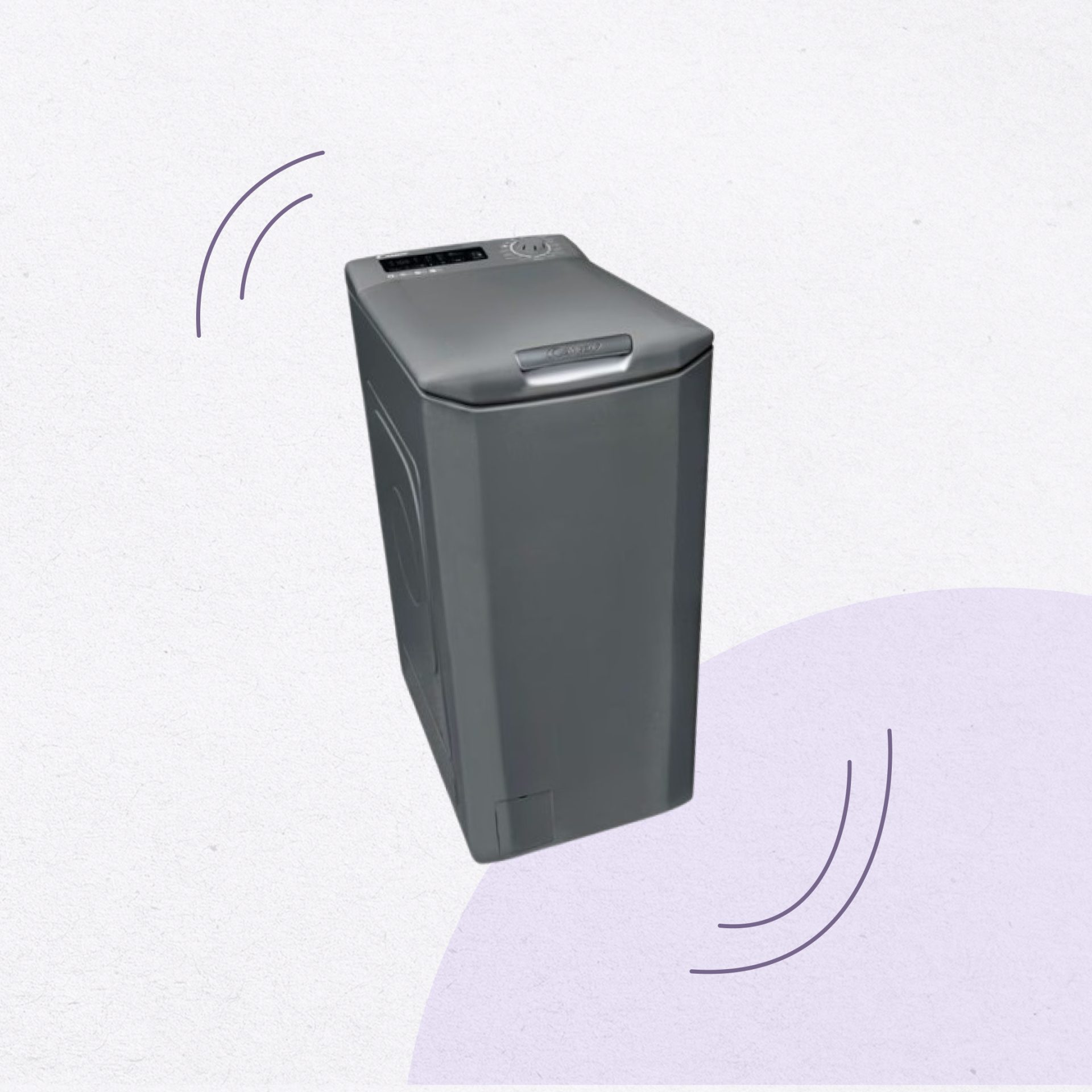 Lave-linge top 7 kg Candy CSTSG27TMVRE-47