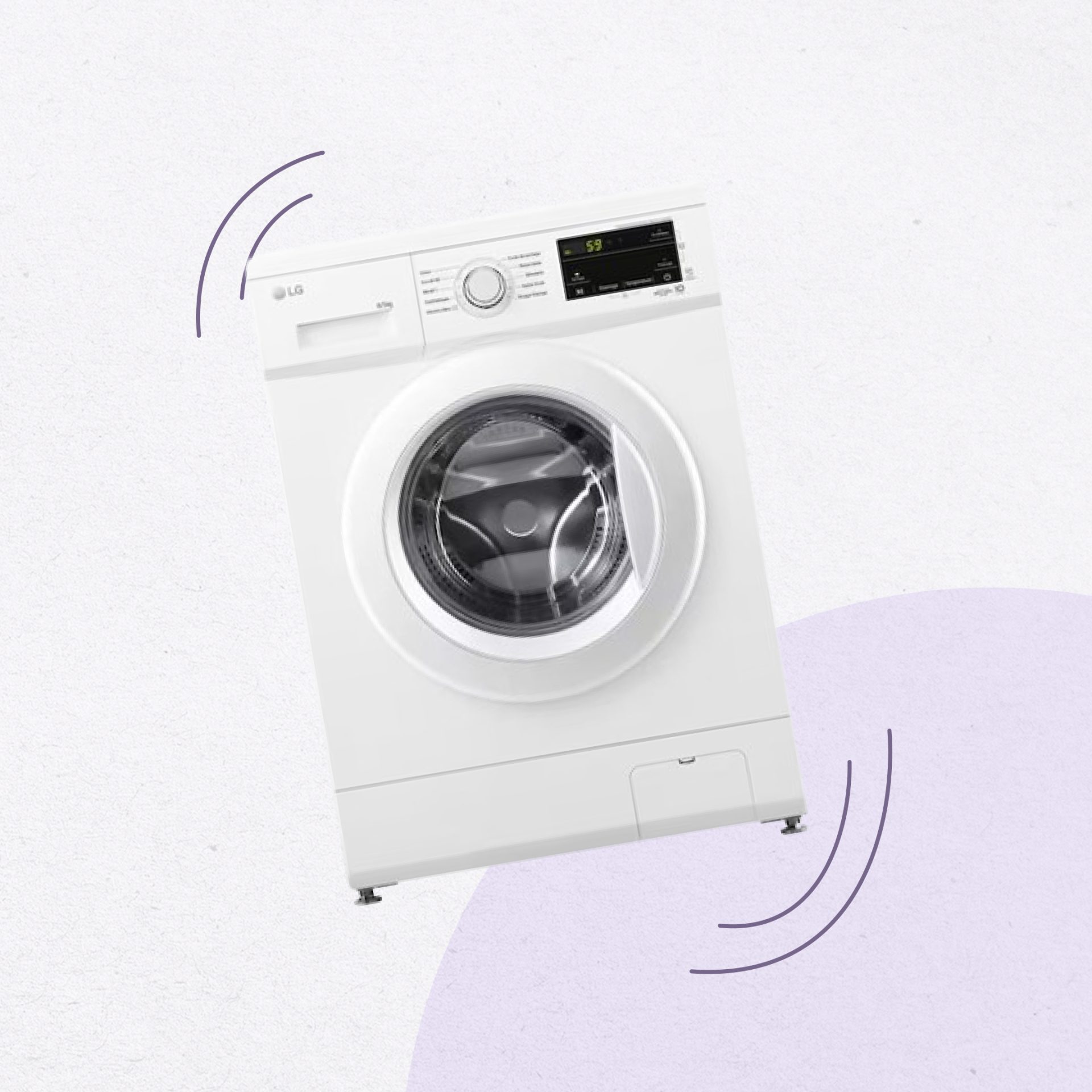 Lave Linge Séchant 8 kg LG F854M20WR