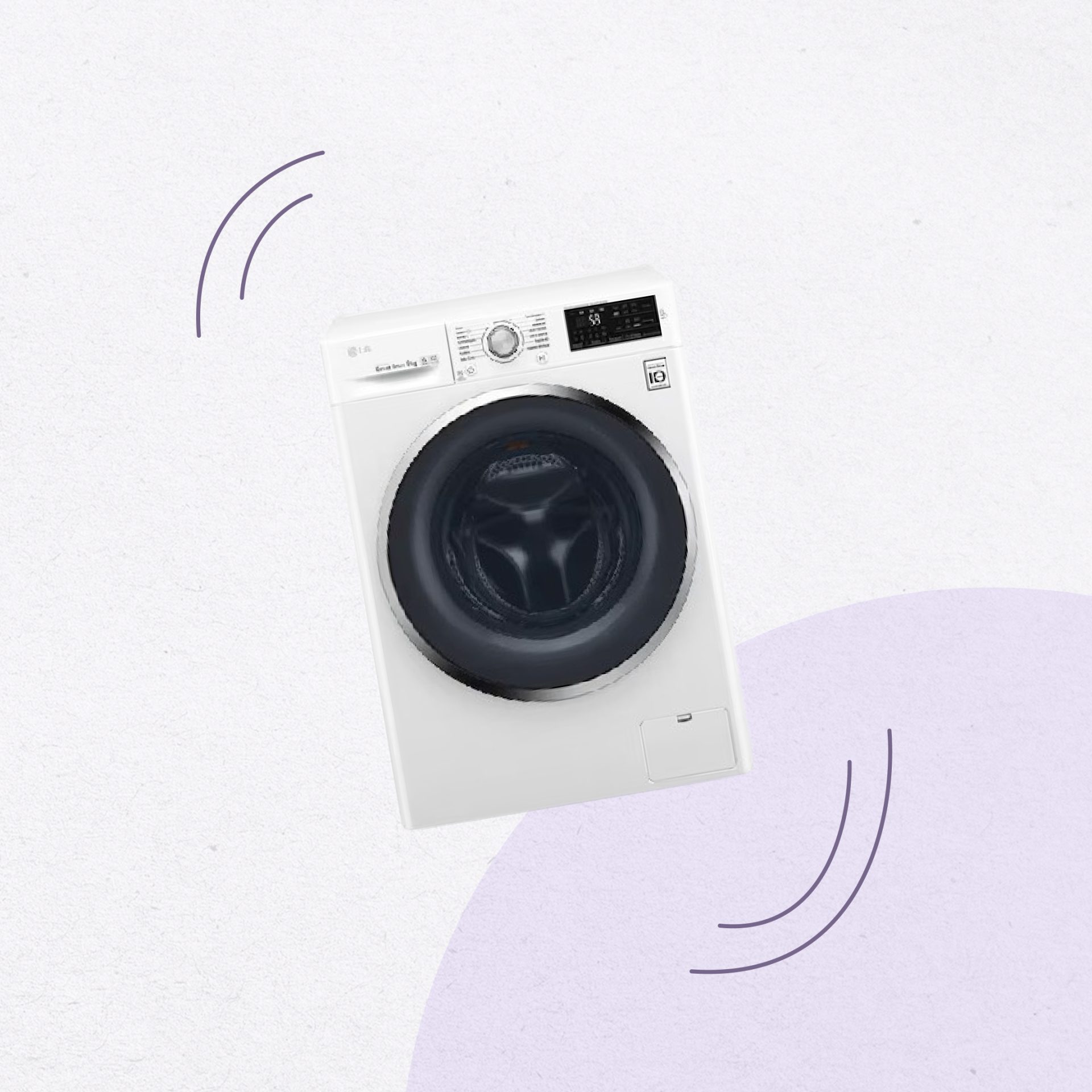 Lave-linge hublot 9 kg LG F94J62WH