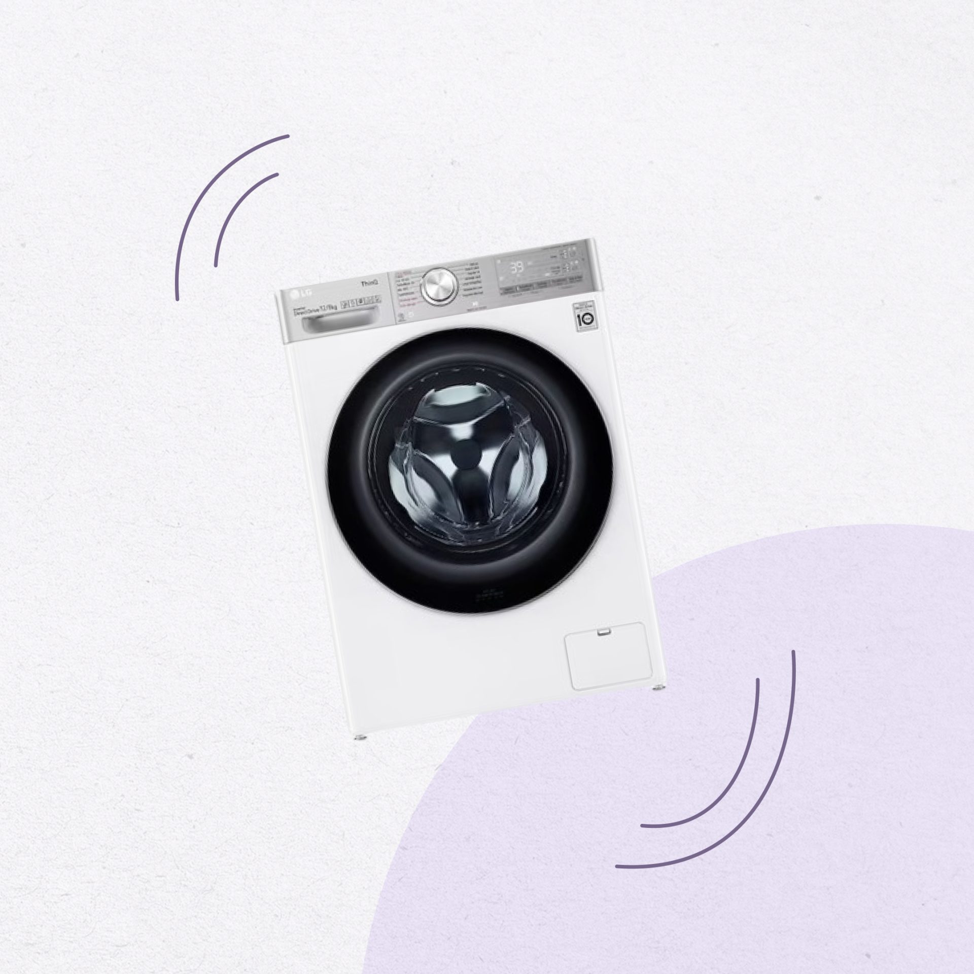 Lave-linge hublot 9 kg LG F94J61WH