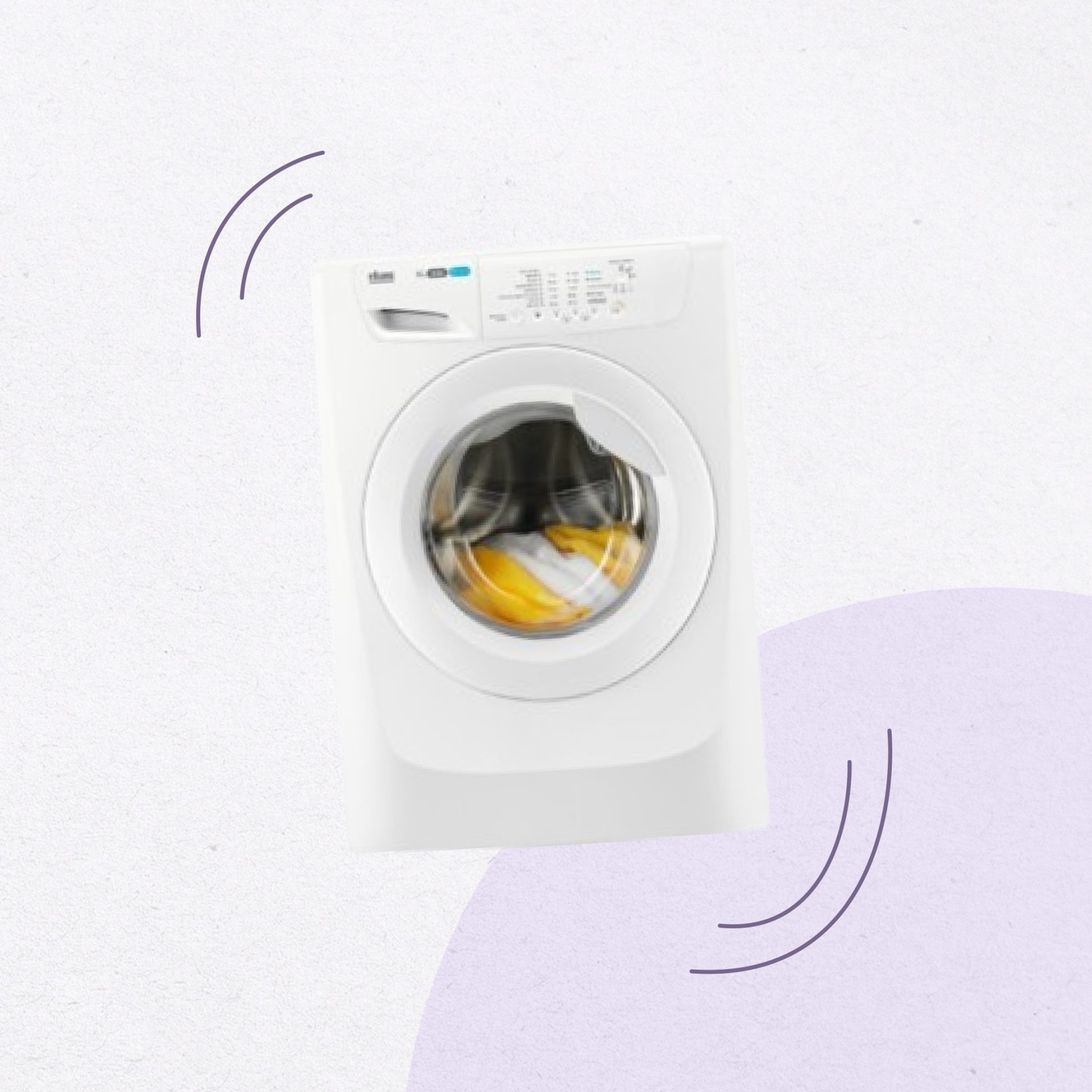 Lave-linge hublot 8 kg Faure FWF8120W