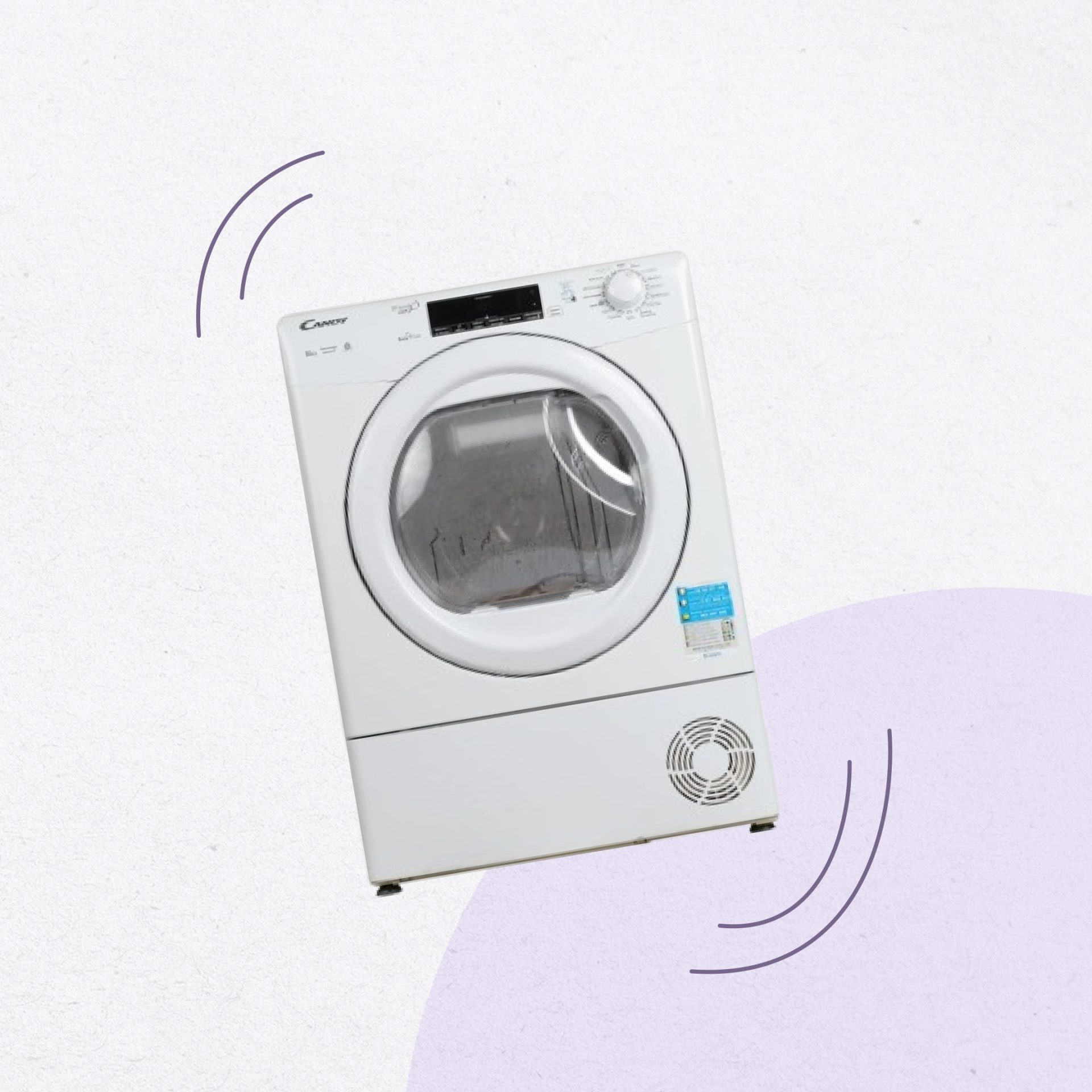 Sèche Linge à Condensation 10 kg Candy GVSFC10TCEX-47