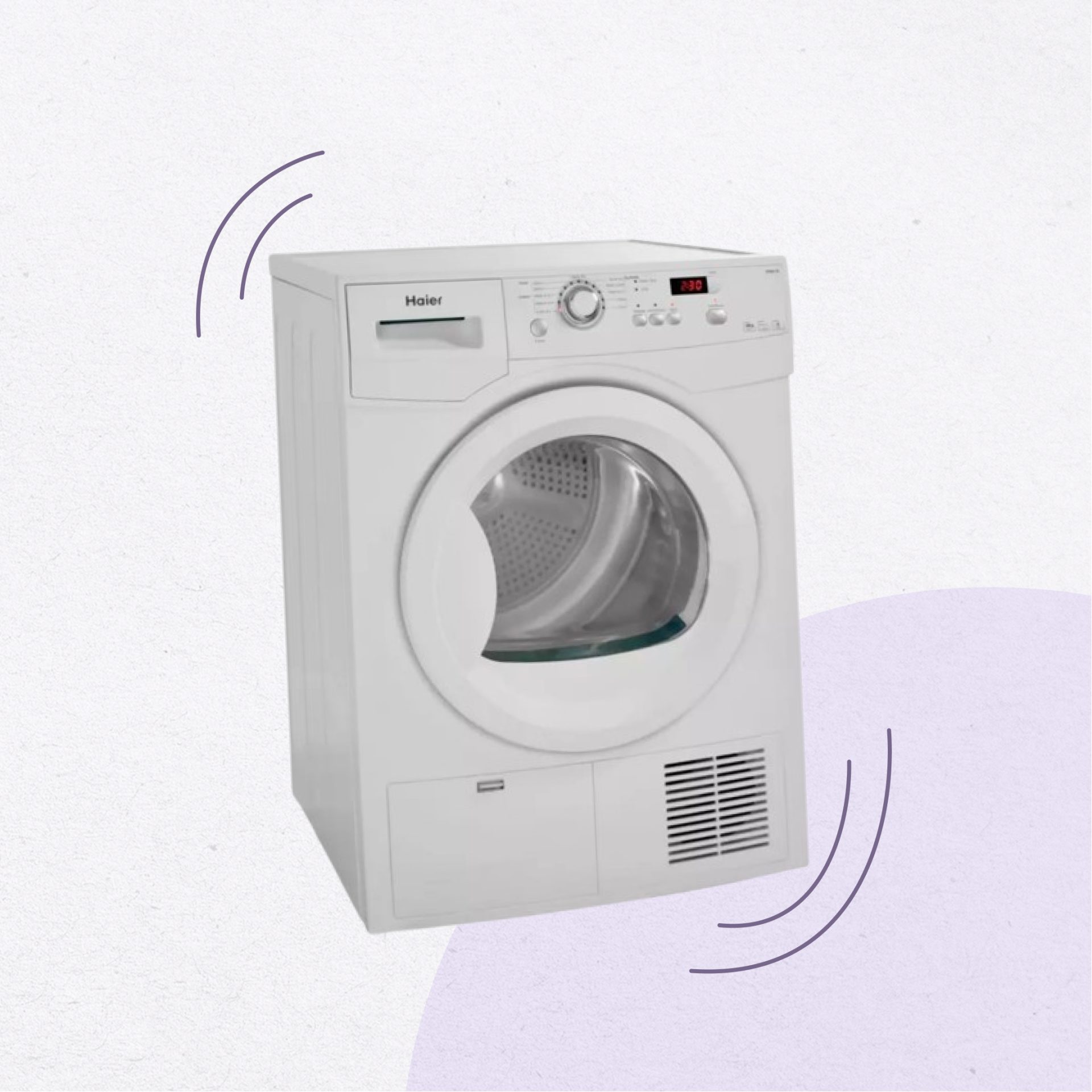 Sèche Linge à Condensation 8 kg Haier HD80-79
