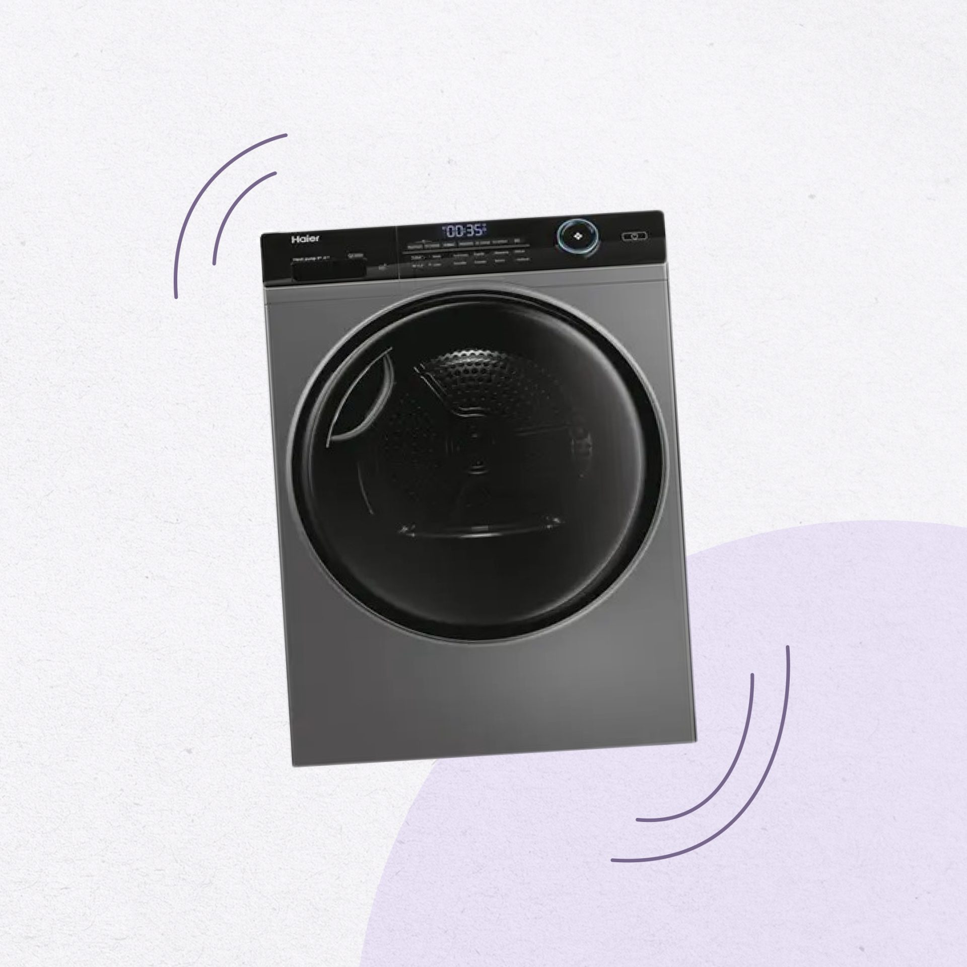 Sèche Linge Pompe à chaleur 9 kg Haier HD90-A3959R