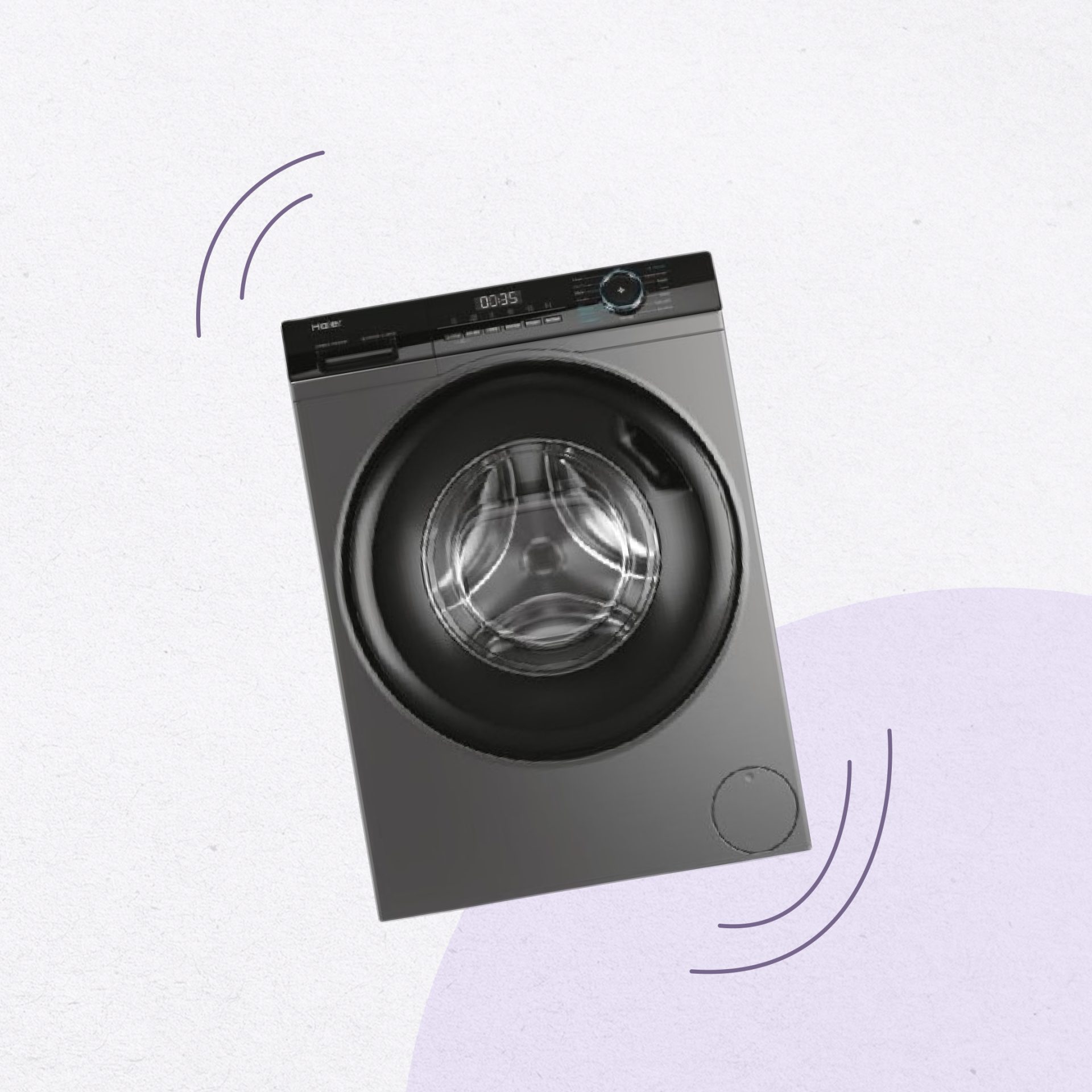 Lave-linge Hublot 8 kg Haier HW80-B14939S8