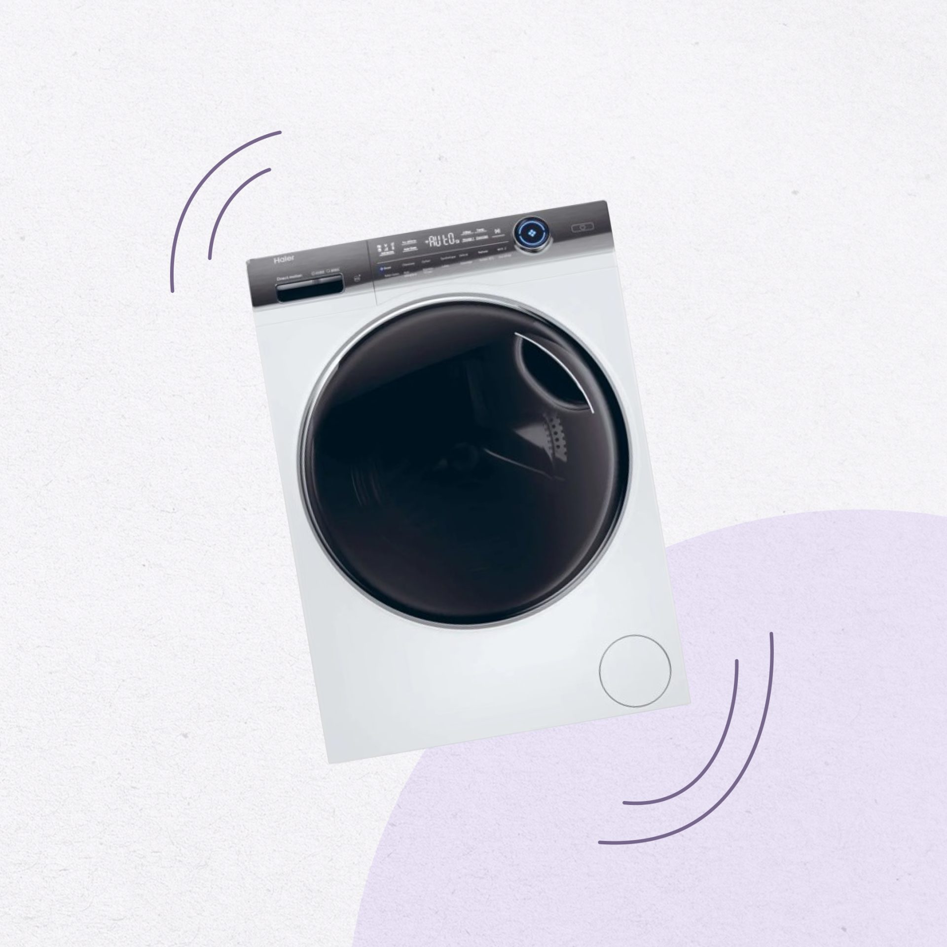 Lave-linge Hublot 9 kg Haier HW90G-BD14979UFR