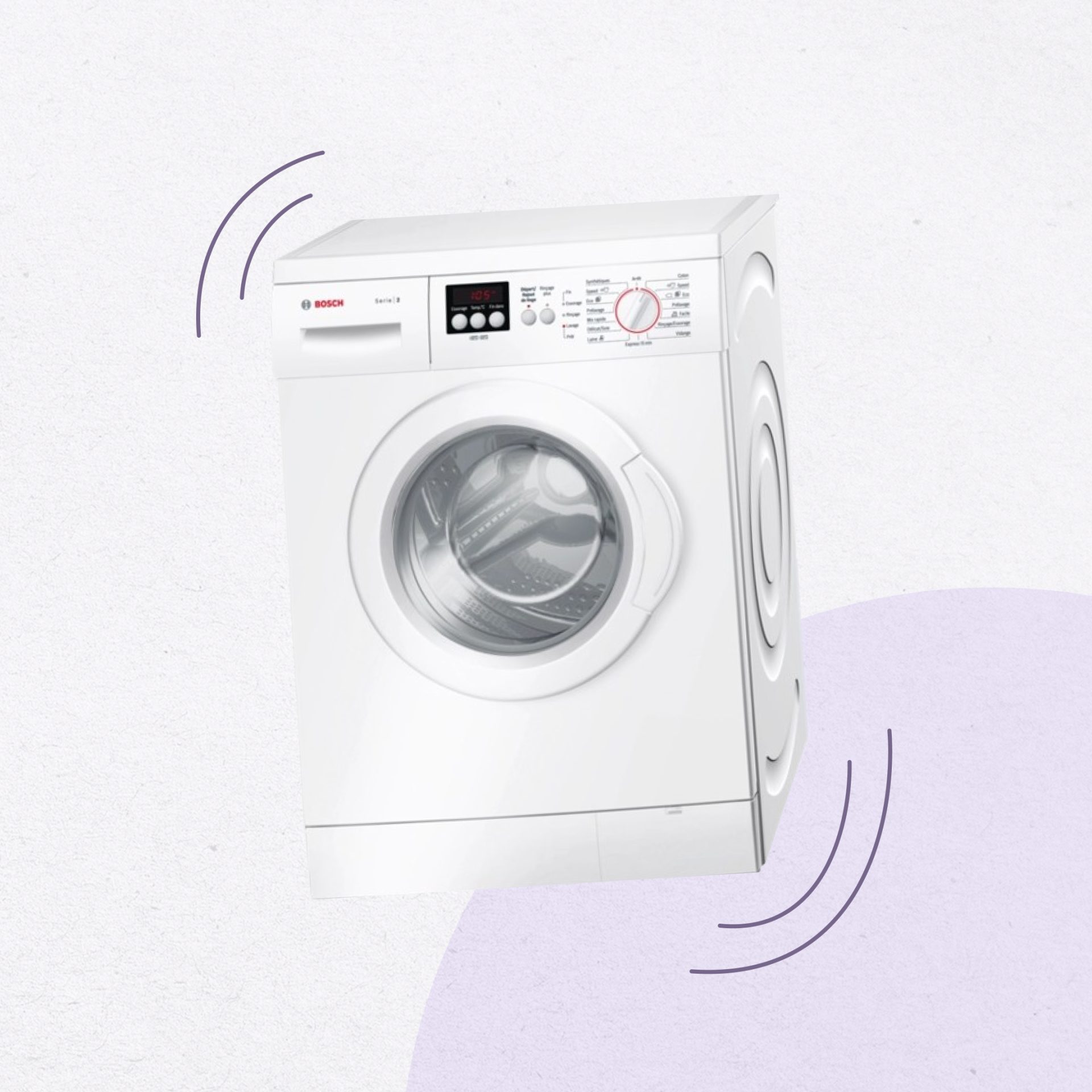 Lave-linge hublot 7 kg BOSCH WAE28211FF