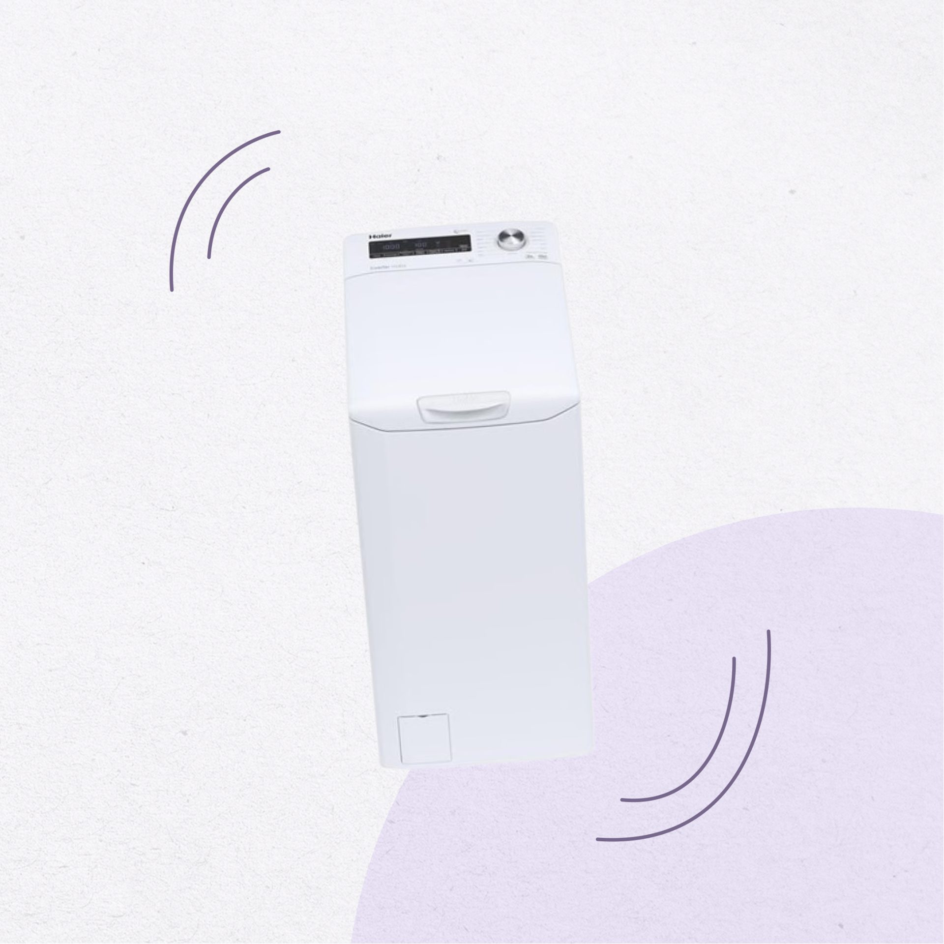 Lave-linge Top 6 kg Haier RTXG 26TME/1-47