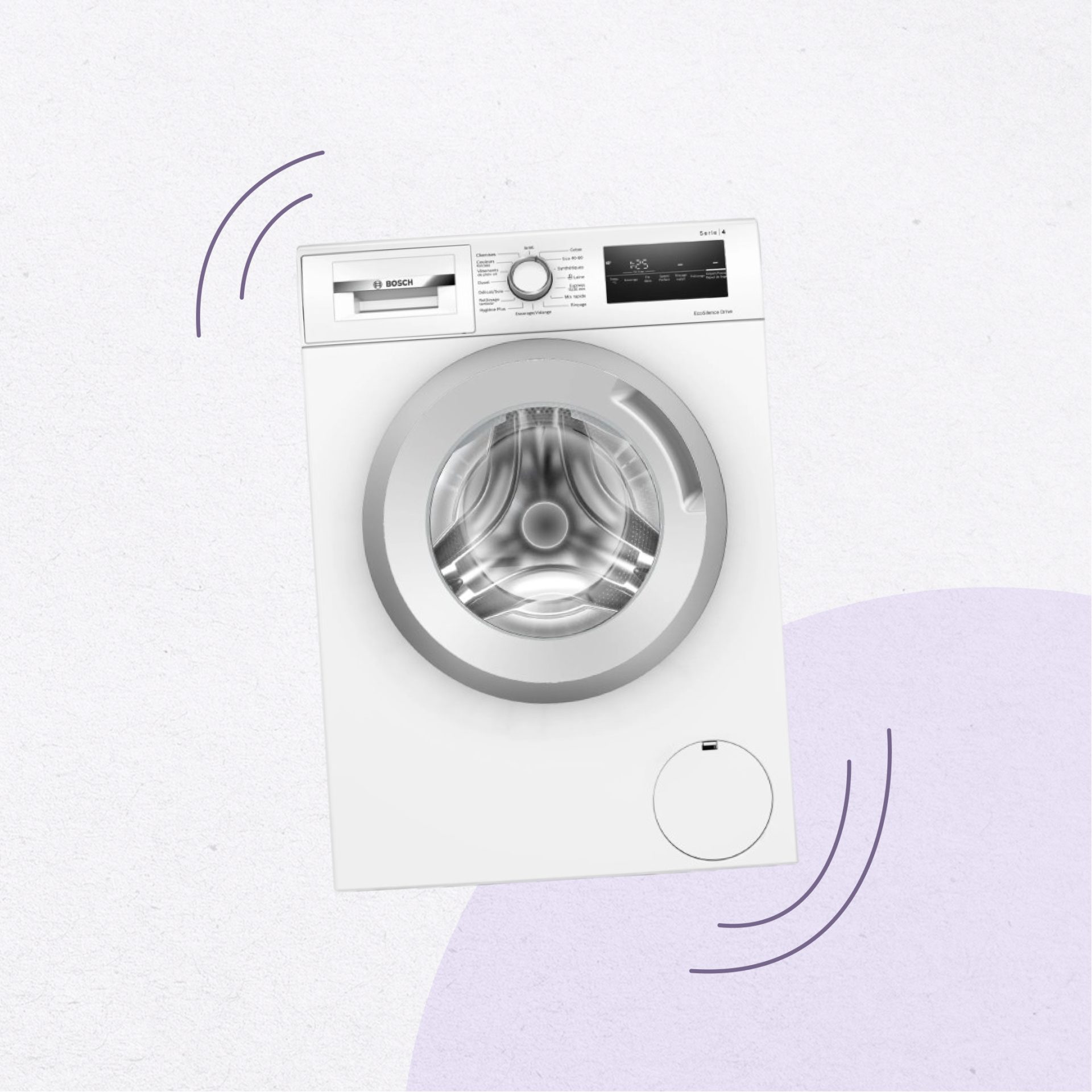 Lave-linge Hublot 7 kg Bosch WAN2827MFR