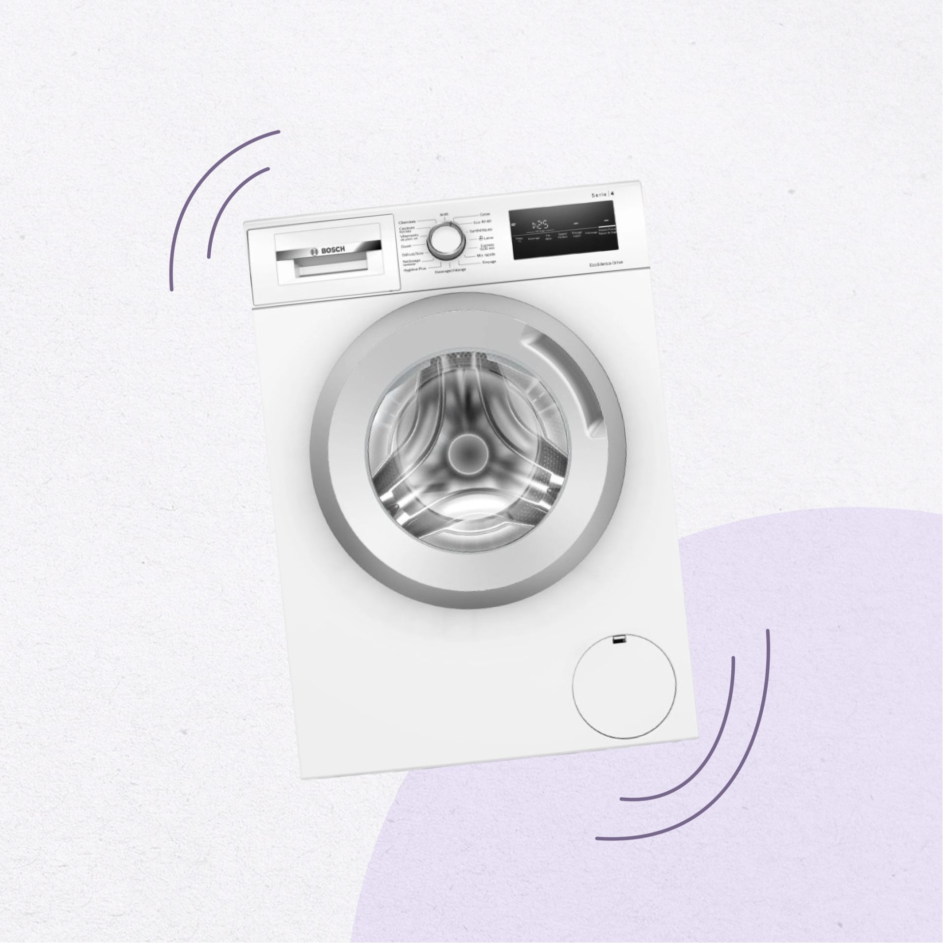 Lave-linge hublot 7 kg Bosch WAN2827MFRB