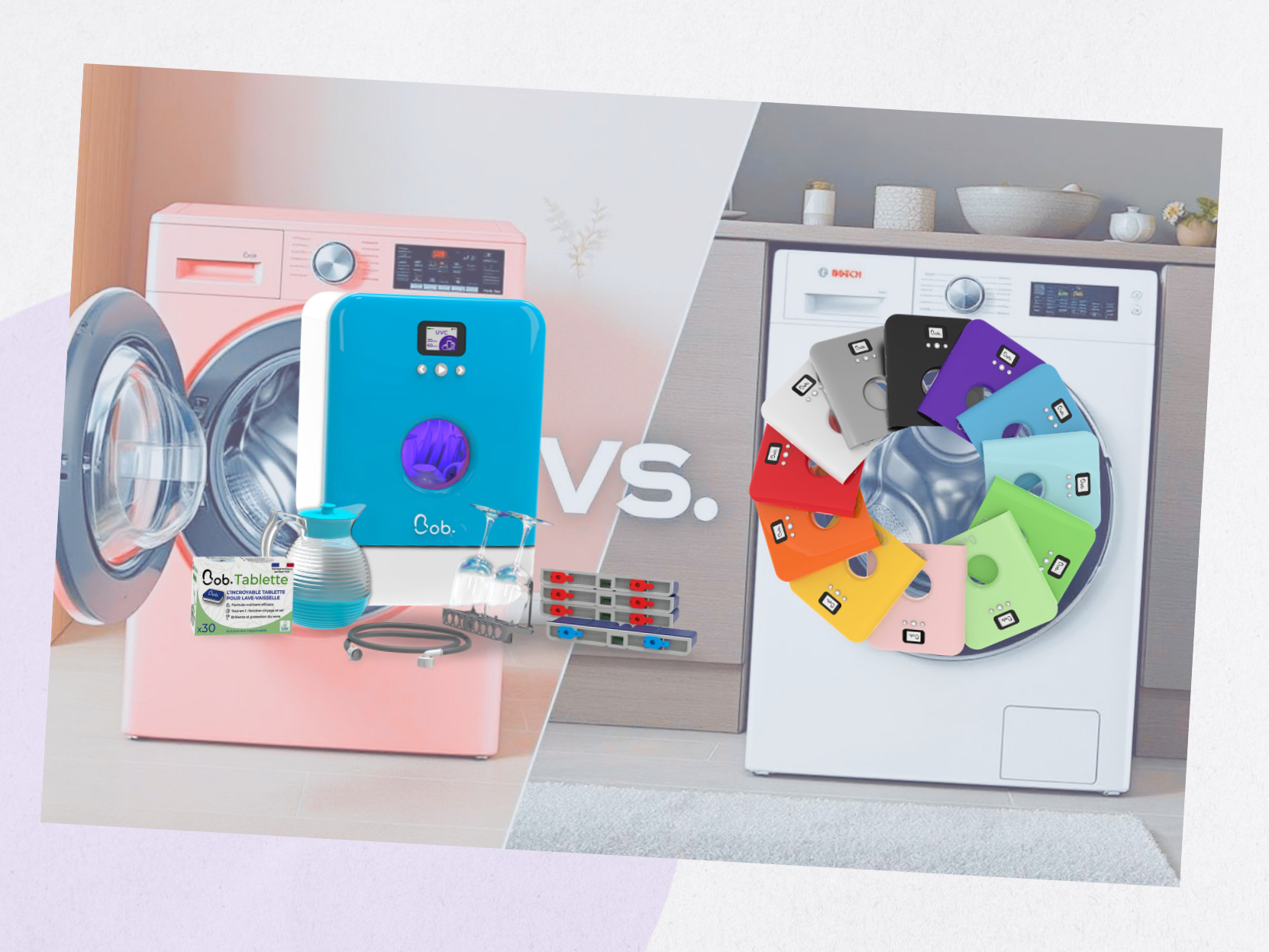 Comparatif Bob lave-vaisselle vs Bosch
